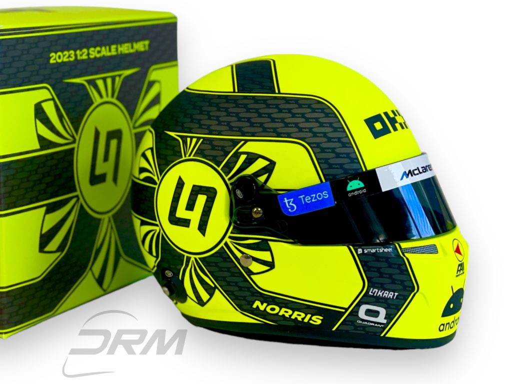Lando Norris 2023 McLaren Bell 1:2 Helmet
