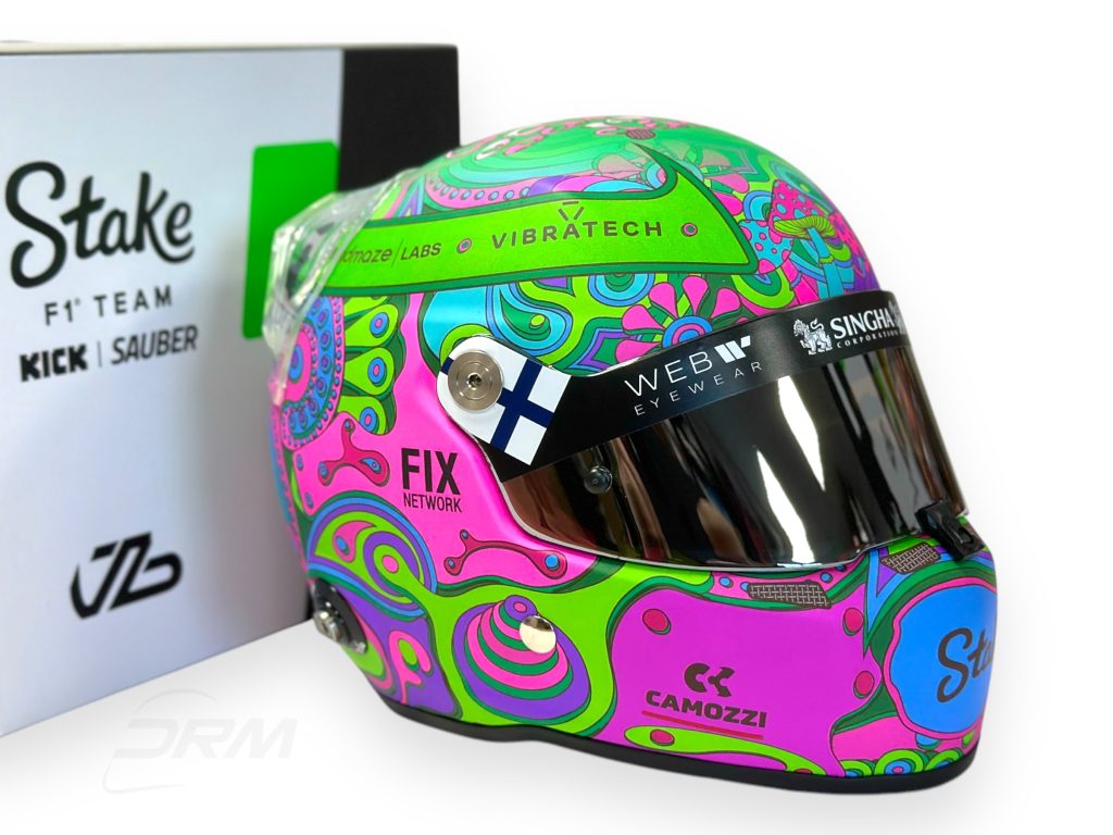 Valtteri Bottas 2024 Team Stake Austin GP Stilo 1:2 Helmet - Damaged Box