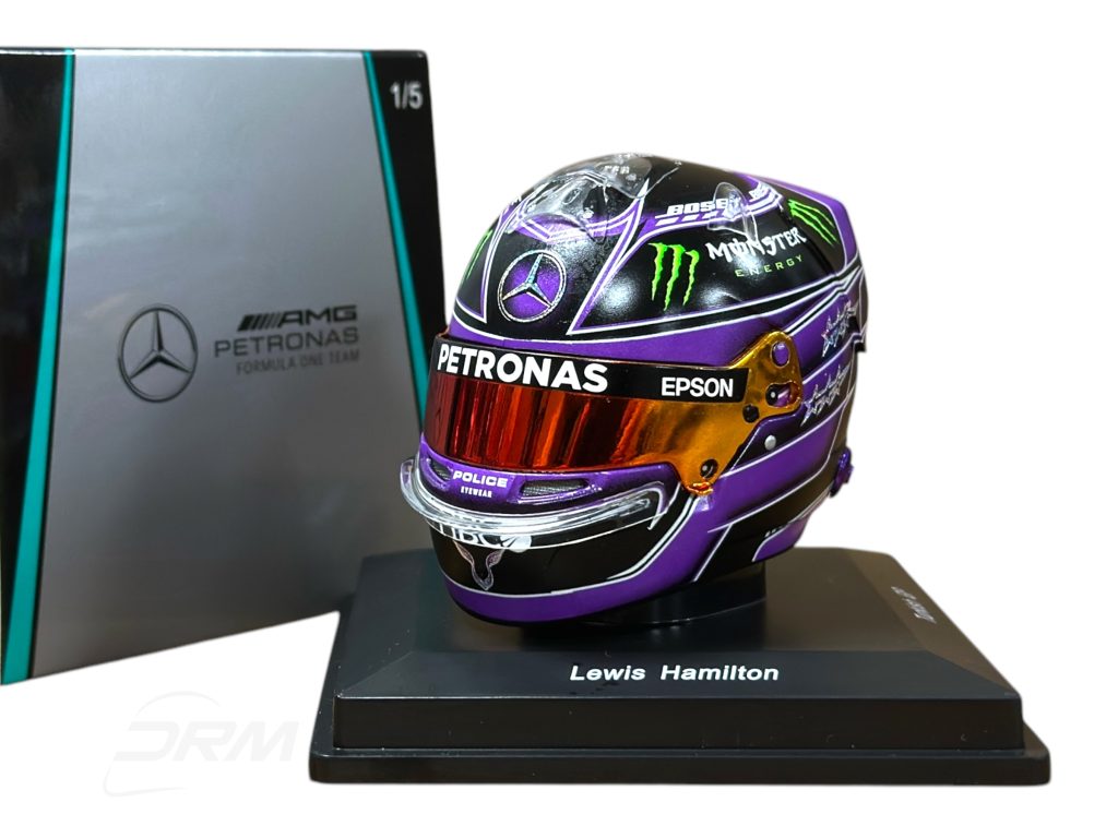 Lewis Hamilton 2020 Mercedes Turkish GP World Champion Bell Spark 1:5 Helmet