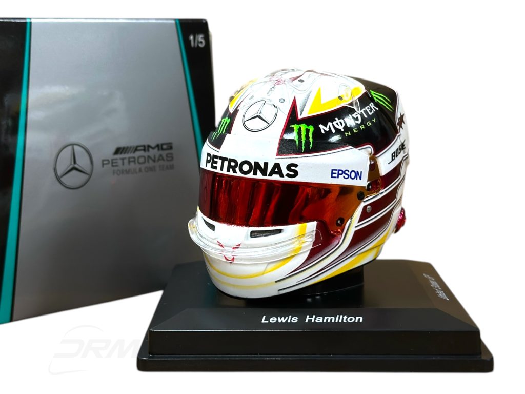 Lewis Hamilton 2015 Mercedes USA GP World Champion Bell Spark 1:5 Helmet