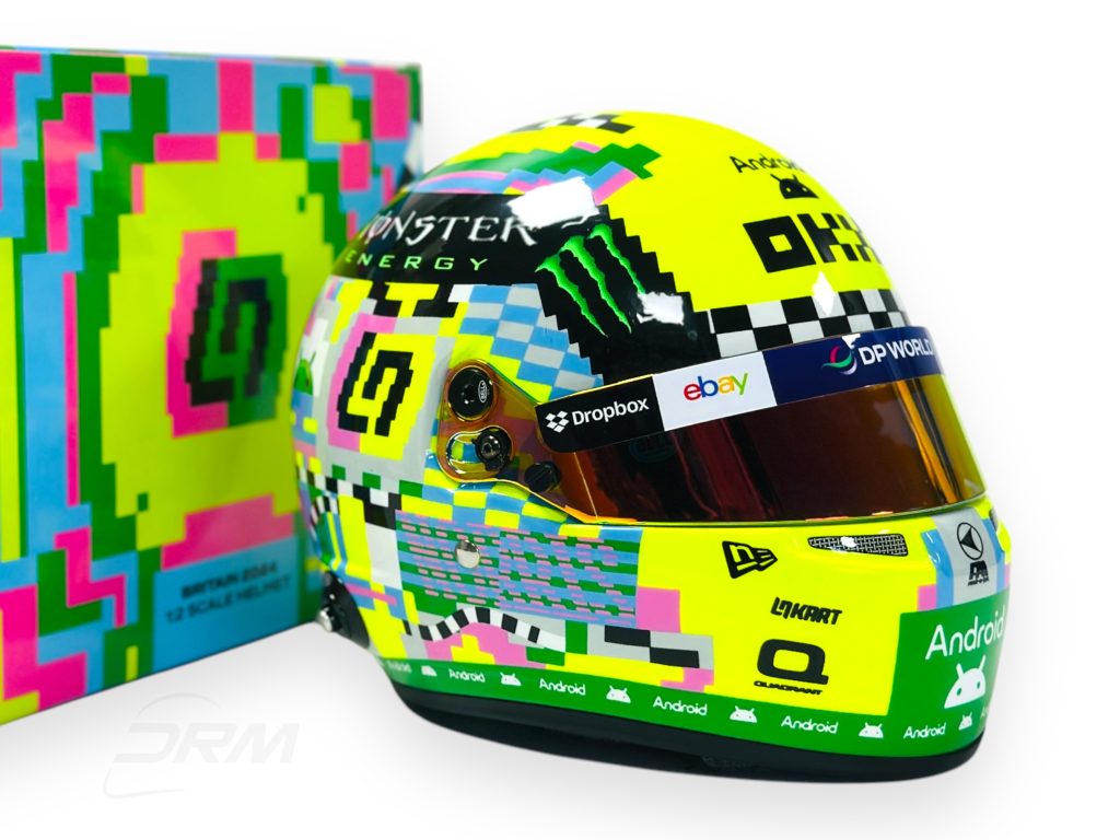 Lando Norris 2024 McLaren British GP Bell 1:2 Helmet