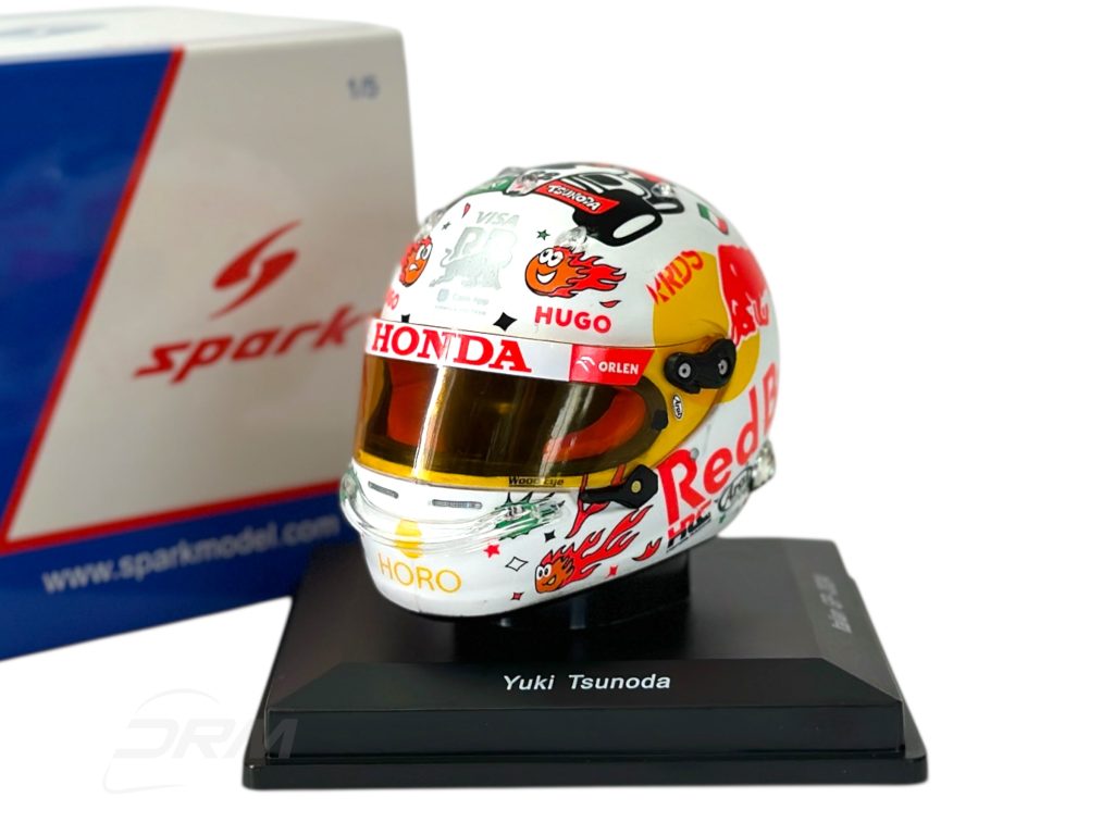 Yuki Tsunoda 2024 VCARB Italian GP Arai 1:2 Helmet