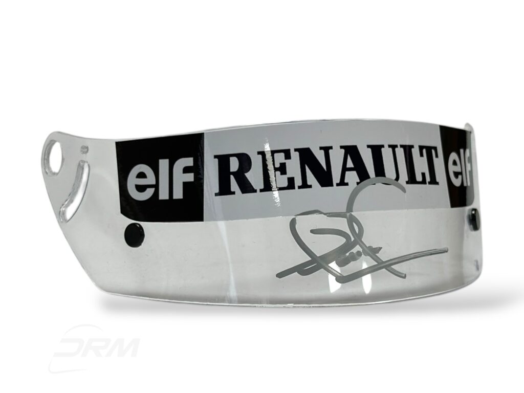 Signed Nigel Mansell 1991 British GP Arai 1:2 Visor